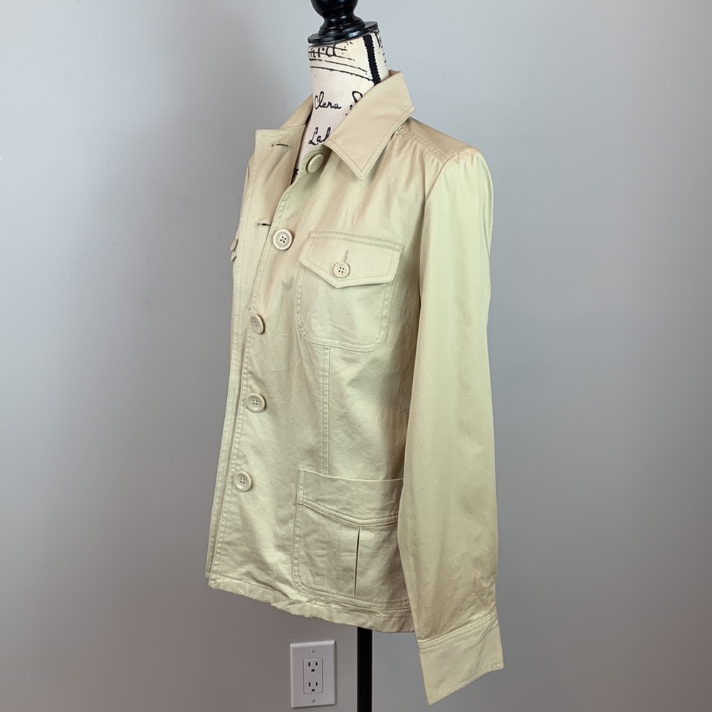 Willi Smith Khaki Safari Jacket NWT - Picture 4 of 9